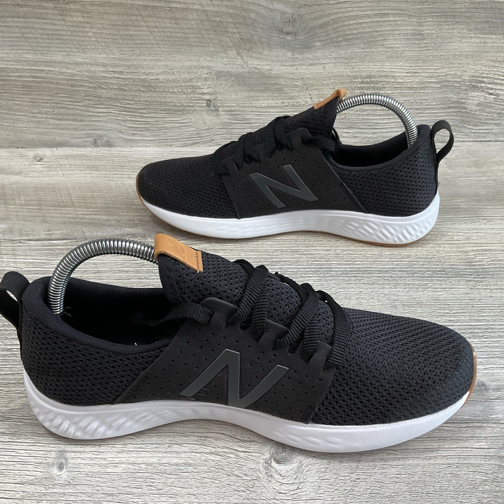 New Balance Fresh Foam Sport V1 Womens 9.5 B Black Running Shoes Sneakers NEW - Picture 9 of 16